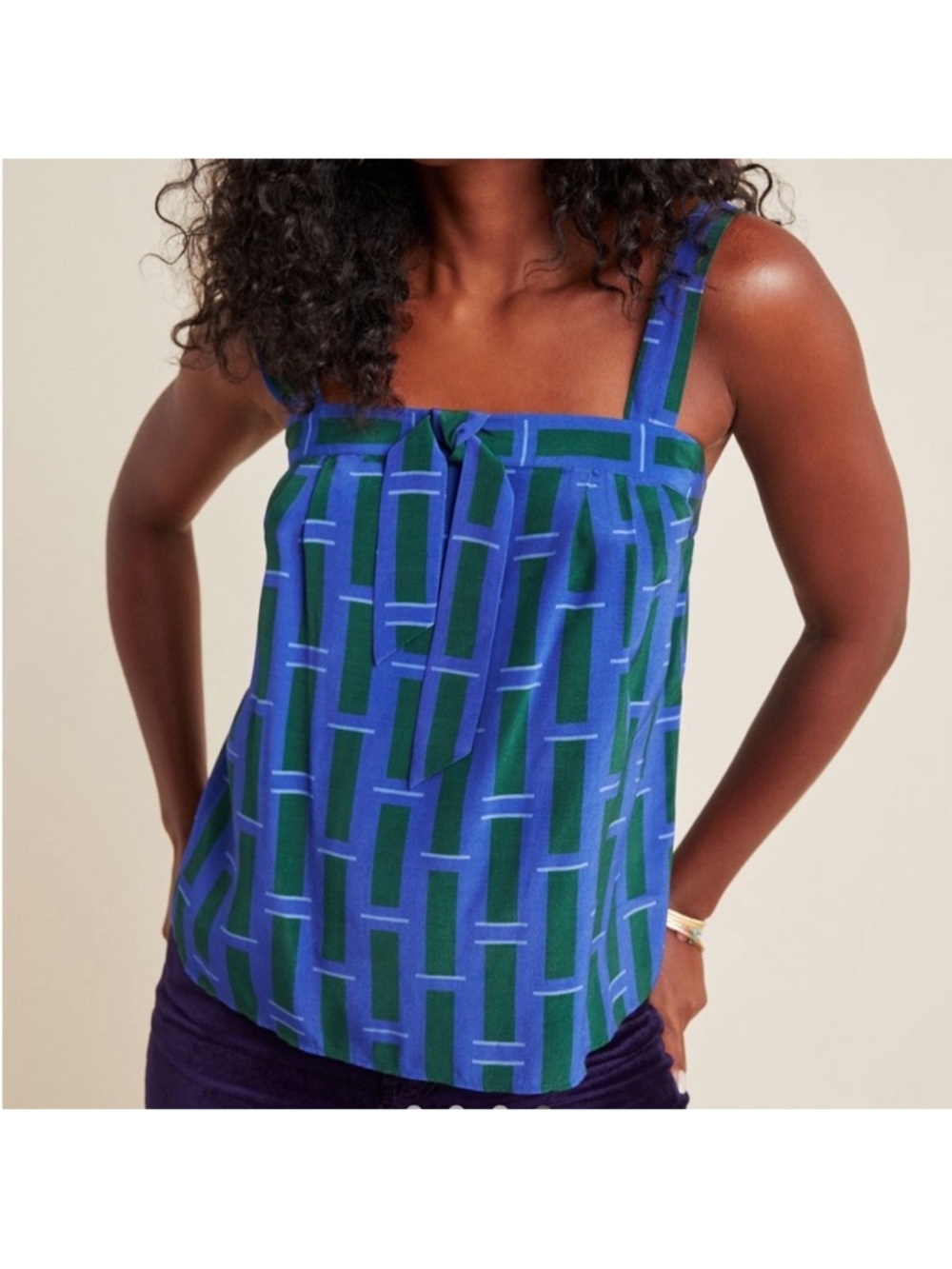 Corey Lynn Calter Geometric Structured Tank Anthropologie